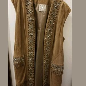 Double D RANCH Leather Vest